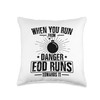 Military EOD Tech Explosive Ordnance Disposal Corps Throw Pillow