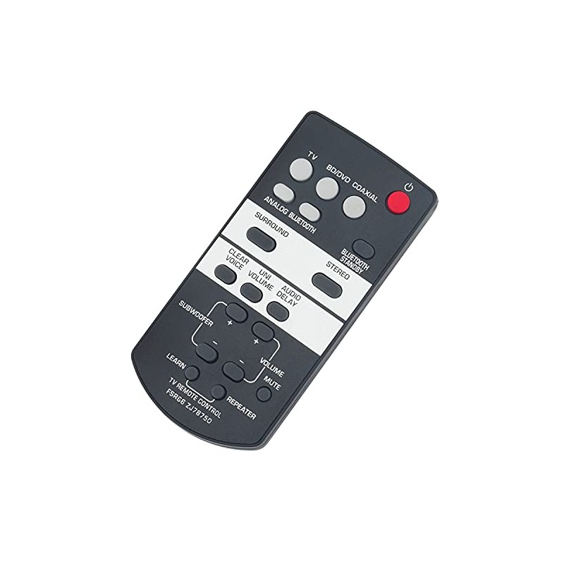 FSR66 Replace Remote Control for Yamaha Soundbar YAS-103 YAS-103BL ATS-1030