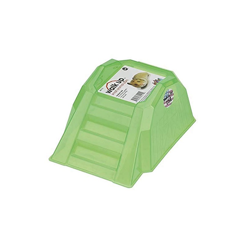 JW Pet Company Walk Up Barn Small Animal Toy, Medium,