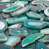 mookaitedecor Polished Agate Light Table Slices,Geode Agate Slab Cards Pack