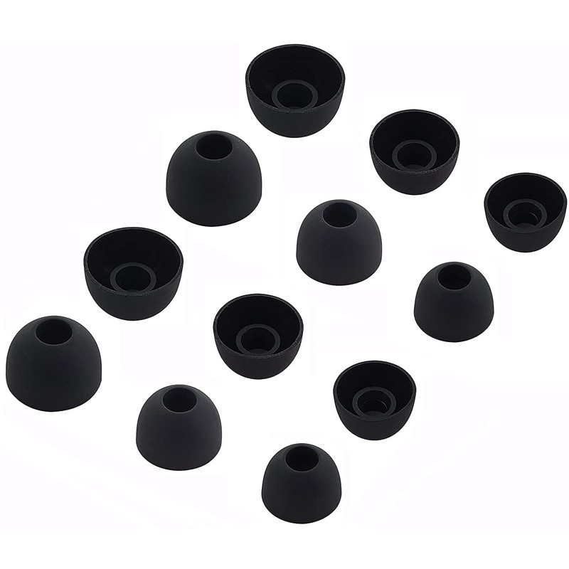 Rqker Ear Tips Compatible with Skullcandy Sesh Indy Earbuds, 6