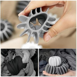 BOBOZHONG Dryer Balls, Pack of 14 Dryer Balls, Wash Balls for Down Jackets, Reusable, Washing Ball for Washing Machine, Dryer Balls, for Clothes Cleaning (4 x 2 cm)
