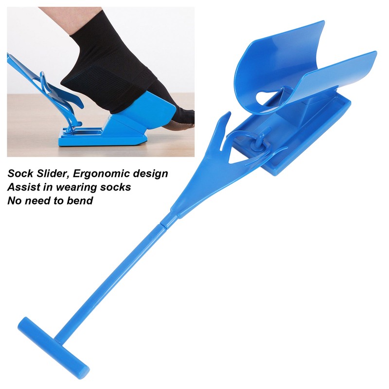 Sock Slider Household Plastic Ergonomic Sock Aid Kit Assist Device