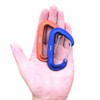 L-Rover Carabiner,12KN Lightweight Heavy Duty Carabiner Clips,Aluminium Wiregate Caribeaners for