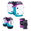 187 Killer Pads Six Pack Adult, Pink / Teal, Large