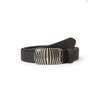 MGM Women's Belt - Black - Schwarz (schwarz) - L