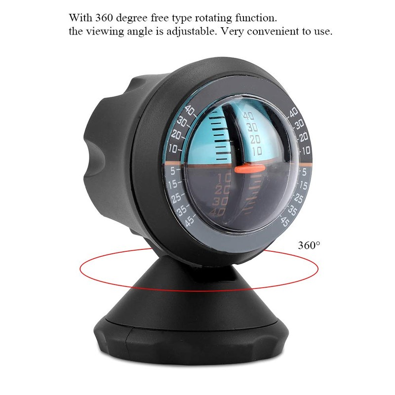 Inclinometer 4x4 Car Clinometer Car Tilt Gauge Indicator Level Balancing