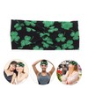 Healvian Knotted Headband for Women and Girls Stretchy Shamrock Hair