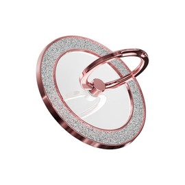 XFSRG Handy Ring Halterung Magnetismus Glitzernder Luxus Handyhalter 360° Schwenkbar Einstellbar Schlank und Tragbar Kann für Studium Arbeit Reisen Verwendet Werden