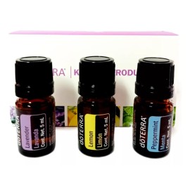Doterra Kit Introductorio Doterra Limón, Lavanda Y Menta 5 Ml