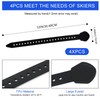 4 Pack 12 Inch Snowshoe Straps Replacement for MSR Classic