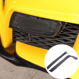dreamcar2022 Real Carbon Fiber Front Bumper Side Grill Cover For Toyota GR Supra A90 2019-25