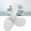 Qiilu Motor Propeller, 7 1/4 5-A 3 Blades Aluminum Propeller