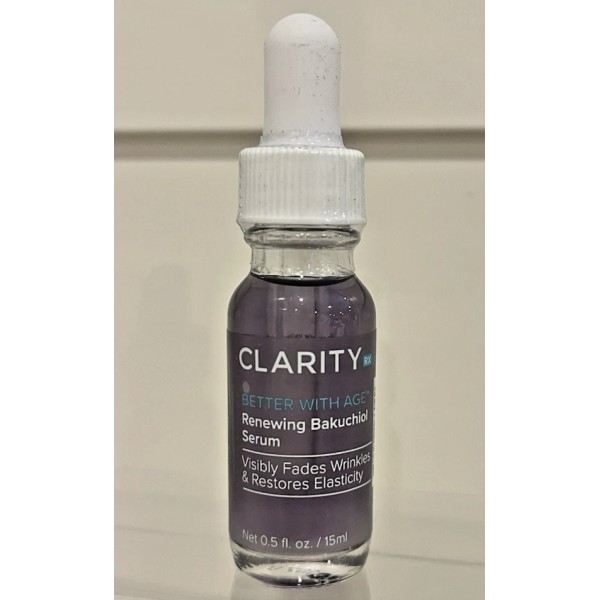ClarityRx Better With Age .5 Oz Renewing Bakuchiol Face Serum