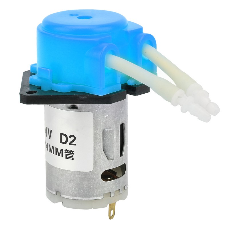 D-2 2*4mm DC 24V DIY Peristaltic Liquid Pump Dosing Pump