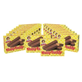 Little Debbie Nutty Buddy 96 Twin-Wrapped Wafer Bars, Chocolate, 192 Oz