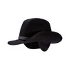 Tilley Montana Fedora, Black, 7.25