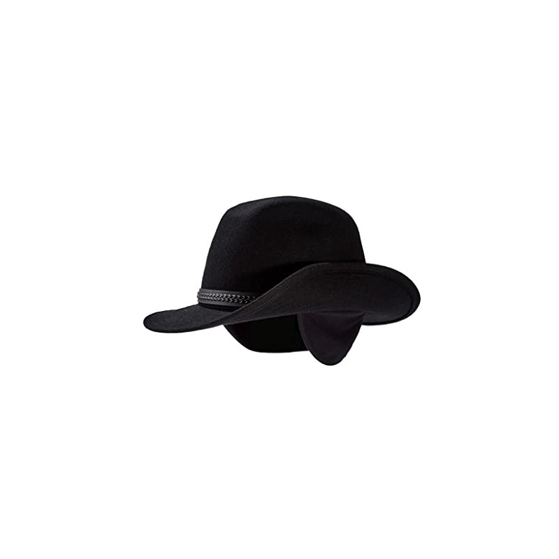 Tilley Montana Fedora, Black, 7.25