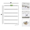 INTBUYING Hydroponics Growing System 54 Holes 6 Pipe Plant Site