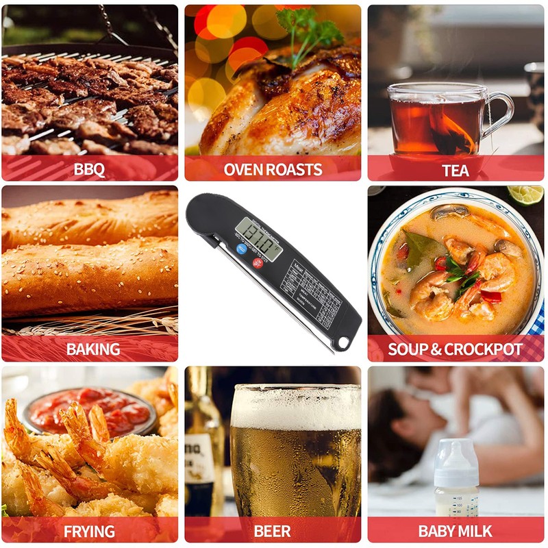 Thermometer Digital Instant Read Meat Thermometer Food Cooking Temperature Tester