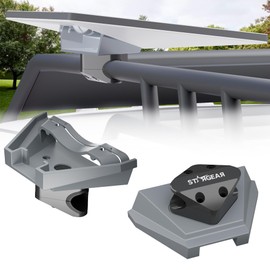 STARGEAR Starlink Mini Mount, Anti-Theft Tube Aluminum Alloy Bar Mount with Secure Lock Fits Round Rail Diameter 0.87'' 1'' 1.25'', Starlink Mini Accessories for Car Roof Rack, RV, Yacht Railing