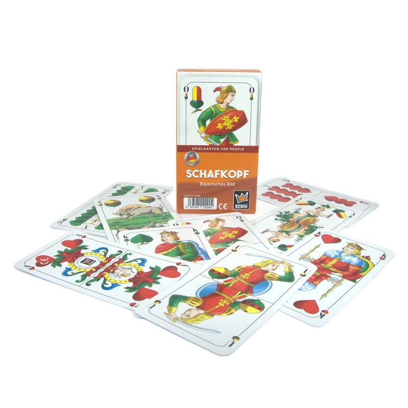 KENDi GAMES Schafkopf Playing Cards - Set of 10 |