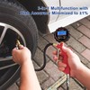 FOVAL Digital Tire Inflator with Pressure Gauge 250 PSI Air