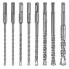 Faankiton 8PCS SDS Plus Hammer Drill Bit Set, Concrete Cross