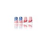 24Pcs Short Duck Press on Nails Independence Day Fake Nails