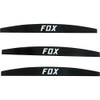 Fox Racing Unisex-Adult VUE MUD Guards - 3PK,Clear,One Size