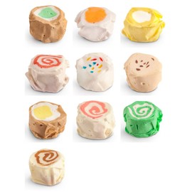 Taffy Shop Dessert Mix Salt Water Taffy - Small Batch Salt Water Taffies Made in the USA - Super Soft, and Sweet - Guaranteed Fresh - Gluten-Free, Soy-Free, Peanut-Free - (2 LB)