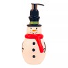Unbranded Snowman Cranberry Apple Soap Pump Dispenser