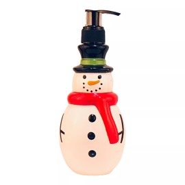 Unbranded Snowman Cranberry Apple Soap Pump Dispenser