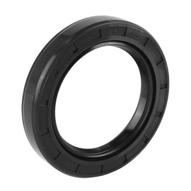 X AUTOHAUX Cover Double Lip TC Shaft Seal Car 45 mm x 65 mm x 10 mm Black