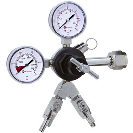 Kegco YH-762-2 Two Prouct Regulator, CGA-320