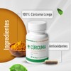 Nutrasien100 Cúrcuma Vegana Orgánica en Cápsulas – 800 mg, 60