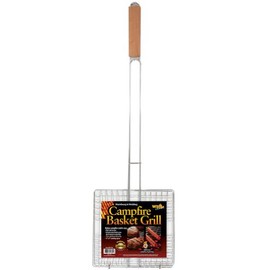 Campfire Basket Grill Grill Broiler with Long Handle, Standard version, Multicolor