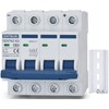 CHTAIXI DC Miniature Circuit Breaker, 4 Pole 1000V 63 Amp