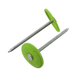 2" Plastic Cap Roofing Nails (Box of 100)