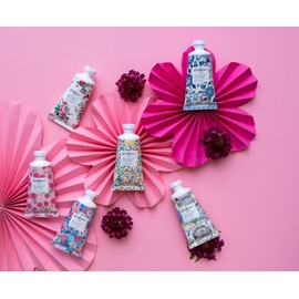 Cath Kidston Hand Cream 50ml, Shea Butter, For Soft Moisturised Hands, Apple Blossom and Elderflower Fragrance, Pocket and Travel Size, Beauty Gift For Her, Cruelty Free, London Theatre