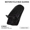 Funparts Sur Ron Rear Cushion Fender,Carbon Fiber Motorcycle Fender Mud