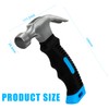 Acooruiteng Claw Hammer Small Hammer 8oz Camping Hammer Comfortable Hammers