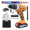 DONWELL 21V Li-Ion Electric Drill Dual Speed Multifunction 2 Speed