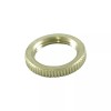 WDTKN Switchcraft Knurled Nut For Toggle Switches, Nickel