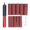 Spacnana 11 Pcs Spindle Sander Adapter Kit 1.5in Mandrel Aluminum