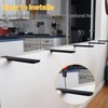 Hidden Granite Countertop Support Brackets 4 Pack 12" L x