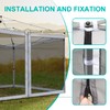 Canopy Mosquito Net for 10x10 Pop up Canopy Gazebo Tent,