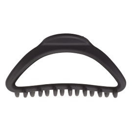 Goody Forever SlideProof Claw Clip - Black, Extra-Large, 3X Stronger, Secure Grip Jumbo Hair Accessories for Women & Men, Styling Accessories for All Occasions, Hair Clip for Thick Hair