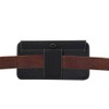 DFV mobile - Belt Case Cover Horizontal Leather & Nylon