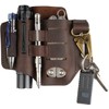 VIPERADE PJ16 Leather Sheath for Belt, Tool Leather Sheath for